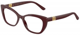 Monturas - Dolce & Gabbana - DG3398 - 3091 BORDEAUX