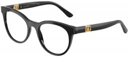 Monturas - Dolce & Gabbana - DG3399 - 501  BLACK