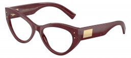 Monturas - Dolce & Gabbana - DG3403 - 3442  BORDEAUX CORD