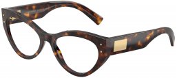 Monturas - Dolce & Gabbana - DG3403 - 502  HAVANA