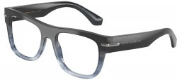 Monturas - Dolce & Gabbana - DG3407 - 3485  STRIPED DARK BLUE GRADIENT