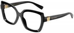 Monturas - Dolce & Gabbana - DG3413 - 501  BLACK