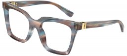Monturas - Dolce & Gabbana - DG3417 - 3448  STRIPED BLUE