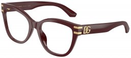 Monturas - Dolce & Gabbana - DG3418 - 3091  BORDEAUX