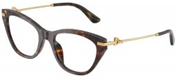 Monturas - Dolce & Gabbana - DG3428 - 502  HAVANA