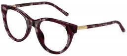 Monturas - Dolce & Gabbana - DG3433 - 3464  PEARL HAVANA PURPLE