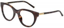 Monturas - Dolce & Gabbana - DG3433 - 502  HAVANA