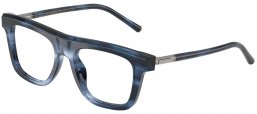 Monturas - Dolce & Gabbana - DG3434 - 3448  STRIPED BLUE
