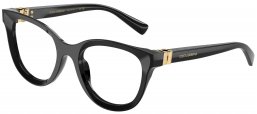 Monturas - Dolce & Gabbana - DG3437 - 501  BLACK