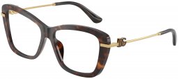 Monturas - Dolce & Gabbana - DG3439 - 502 HAVANA