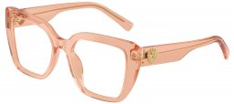 Monturas - Dolce & Gabbana - DG3441 - 3226  TRANSPARENT PEACH