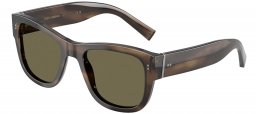Gafas de Sol - Dolce & Gabbana - DG4338 - 3200/3 HAVANA GREEN // BROWN