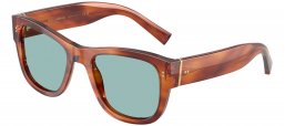 Gafas de Sol - Dolce & Gabbana - DG4338 - 322180  HAVANA GINGER // BLUE