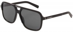 Gafas de Sol - Dolce & Gabbana - DG4354 - 193481 BLACK // GREY POLARIZED