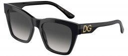 Gafas de Sol - Dolce & Gabbana - DG4384 - 501/8G BLACK // GREY GRADIENT