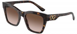 Gafas de Sol - Dolce & Gabbana - DG4384 - 502/13 HAVANA // BROWN GRADIENT