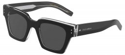 Gafas de Sol - Dolce & Gabbana - DG4413 - 675/R5 BLACK CRYSTAL // GREY