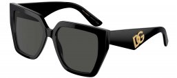 Gafas de Sol - Dolce & Gabbana - DG4438 - 501/87 BLACK // DARK GREY