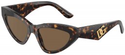 Gafas de Sol - Dolce & Gabbana - DG4439 - 502/73  HAVANA // DARK BROWN