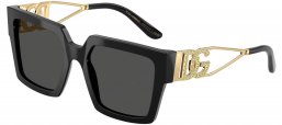 Gafas de Sol - Dolce & Gabbana - DG4446B - 335587  BLACK // DARK GREY