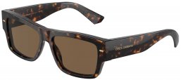 Gafas de Sol - Dolce & Gabbana - DG4451 - 502/73 HAVANA // DARK BROWN