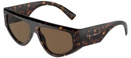 Gafas de Sol - Dolce & Gabbana - DG4461 - 502/73 DARK HAVANA // DARK BROWN