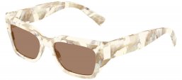 Gafas de Sol - Dolce & Gabbana - DG4462 - 346173  PEARL HAVANA CREAM // BROWN