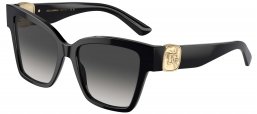 Gafas de Sol - Dolce & Gabbana - DG4470 - 501/8G BLACK // GREY GRADIENT