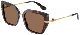 Gafas de Sol - Dolce & Gabbana - DG4474 - 502/73 HAVANA // DARK BROWN