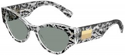 Gafas de Sol - Dolce & Gabbana - DG4480 - 3287/1 BLACK LACE // GREY