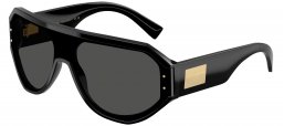 Gafas de Sol - Dolce & Gabbana - DG4481 - 501/87 BLACK // DARK GREY
