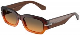 Gafas de Sol - Dolce & Gabbana - DG4485 - 348618  STRIPED BROWN GRADIENT // GREEN GRADIENT ORANGE