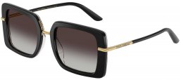 Gafas de Sol - Dolce & Gabbana - DG4491 - 32998G  BLACK ON LEOPARD BROWN // GREY GRADIENT