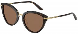 Gafas de Sol - Dolce & Gabbana - DG4492 - 321713  DARK HAVANA ON WHITE BARROW // DARK BROWN