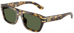 Gafas de Sol - Dolce & Gabbana - DG4496 - 333071 HAVANA YELLOW // DARK GREEN