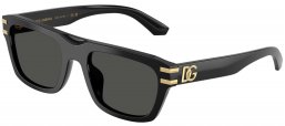 Gafas de Sol - Dolce & Gabbana - DG4496 - 501/87 BLACK // DARK GREY