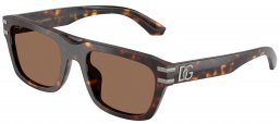 Gafas de Sol - Dolce & Gabbana - DG4496 - 502/73 HAVANA // DARK BROWN