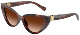Gafas de Sol - Dolce & Gabbana - DG4497 - 322274  HAVANA DARK RED // BROWN GRADIENT