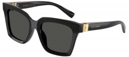 Gafas de Sol - Dolce & Gabbana - DG4498 - 501/87 BLACK // DARK GREY