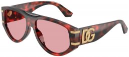 Gafas de Sol - Dolce & Gabbana - DG4499 - 335884  HAVANA RED // LIGHT VIOLET
