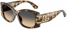 Gafas de Sol - Dolce & Gabbana - DG4501 - 33302Q HAVANA YELLOW // GREY GRADIENT YELLOW