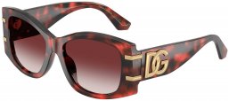 Gafas de Sol - Dolce & Gabbana - DG4501 - 33588H  HAVANA RED // CLEAR GRADIENT DARK BRANDY
