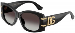 Gafas de Sol - Dolce & Gabbana - DG4501 - 501/8G BLACK // BLACK GRAIDENT GREY