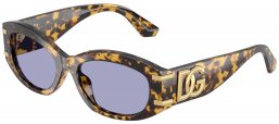 Gafas de Sol - Dolce & Gabbana - DG4502 - 33301A  HAVANA YELLOW // VIOLET