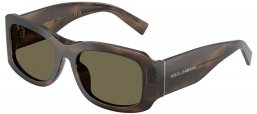 Gafas de Sol - Dolce & Gabbana - DG4503 - 3200/3 STRIPED TOBACCO // BROWN