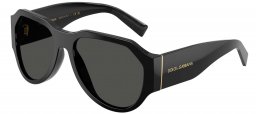 Gafas de Sol - Dolce & Gabbana - DG4504 - 501/87 BLACK // DARK GREY