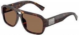 Gafas de Sol - Dolce & Gabbana - DG4506 - 502/73  DARK HAVANA // DARK BROWN