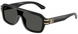 Gafas de Sol - Dolce & Gabbana - DG4507 - 501/87 BLACK // DARK GREY