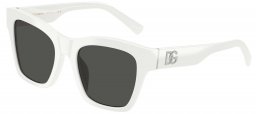 Gafas de Sol - Dolce & Gabbana - DG4512 - 331287  WHITE // DARK GREY