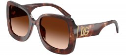 Gafas de Sol - Dolce & Gabbana - DG4513 - 322274  HAVANA DARK RED // BROWN GRADIENT